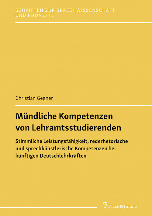 Mündliche Kompetenzen von Lehramtsstudierenden