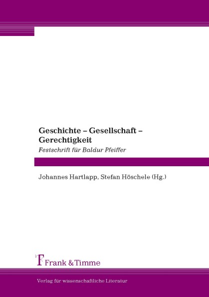 Geschichte – Gesellschaft – Gerechtigkeit