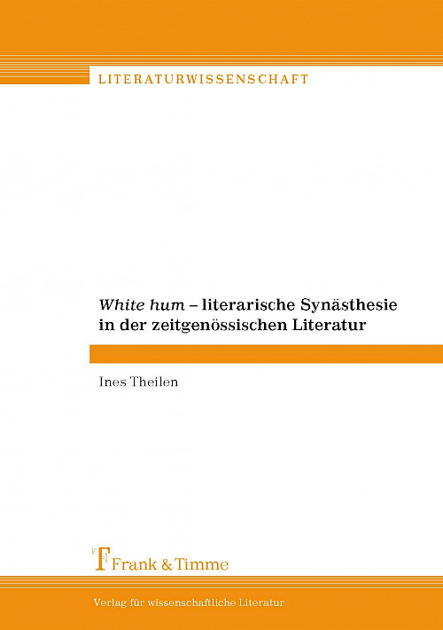 „White Hum“ – Literarische Synästhesie in der zeitgenössischen Literatur