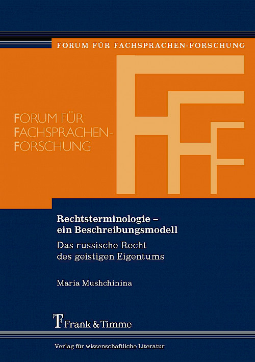 Rechtsterminologie – ein Beschreibungsmodell