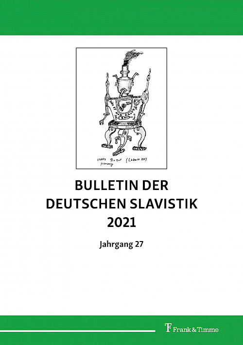 Bulletin der deutschen Slavistik 2021