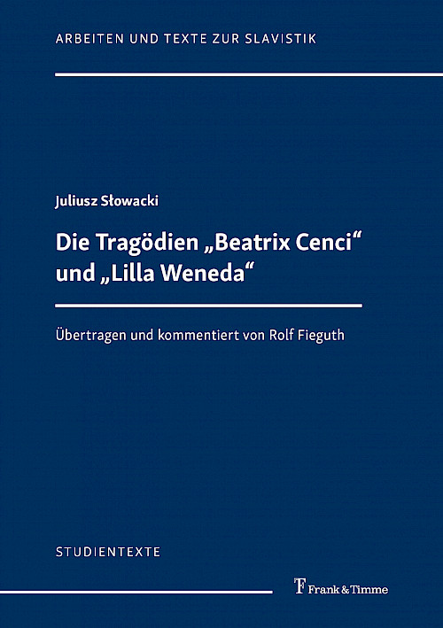 Die Tragödien „Beatrix Cenci“ und „Lilla Weneda“