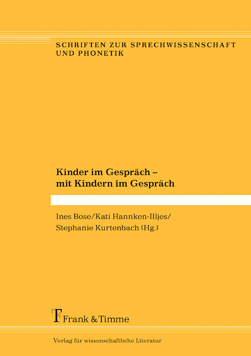 Kinder im Gespräch – mit Kindern im Gespräch