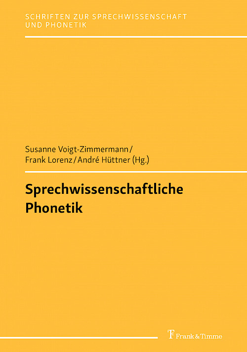 Sprechwissenschaftliche Phonetik