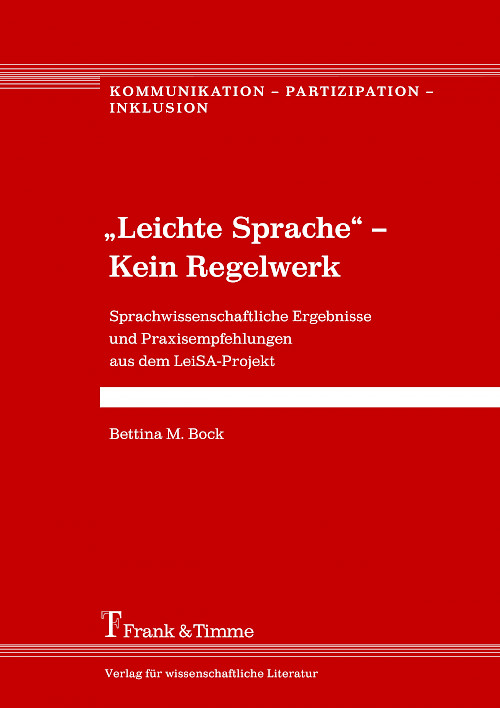 „Leichte Sprache“ – Kein Regelwerk