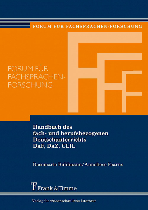 Handbuch des fach- und berufsbezogenen Deutschunterrichts DaF, DaZ, CLIL