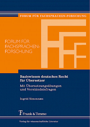 Basiswissen deutsches Recht für Übersetzer 