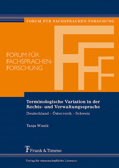 Terminologische Variation in der Rechts- und Verwaltungssprache