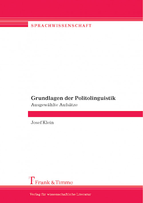 Grundlagen der Politolinguistik