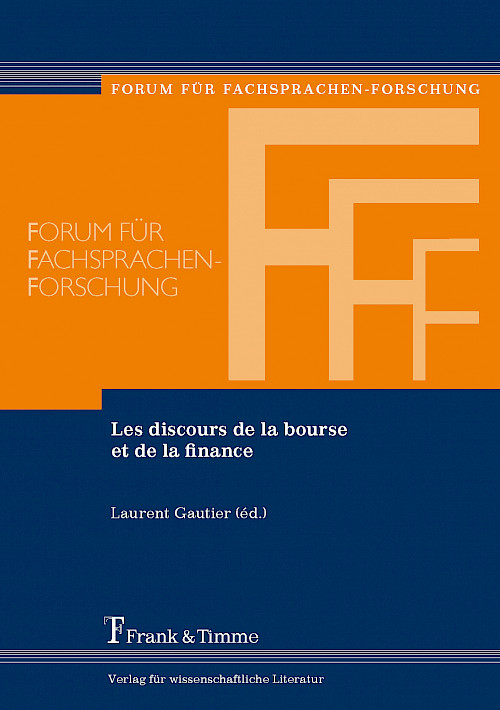 Les discours de la bourse et de la finance