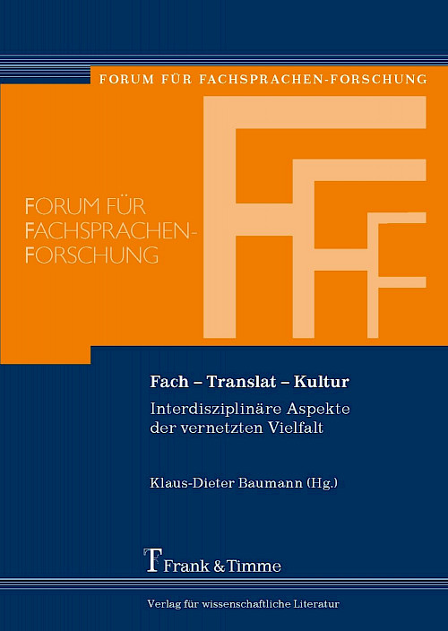 Fach – Translat – Kultur