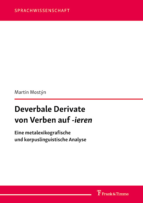 Deverbale Derivate von Verben auf <i>-ieren</i>