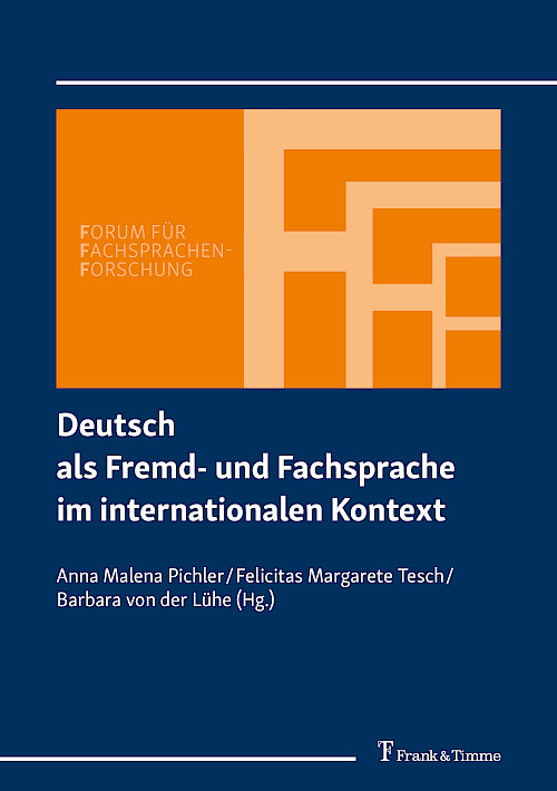 Deutsch als Fremd- und Fachsprache im internationalen Kontext
