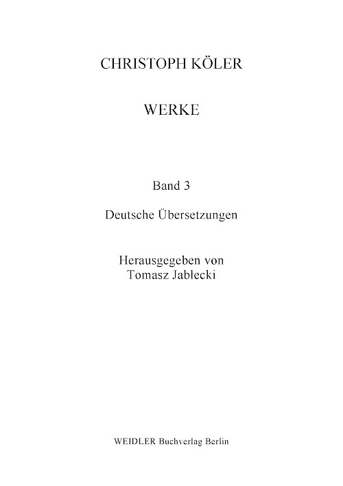 Deutsche Übersetzungen