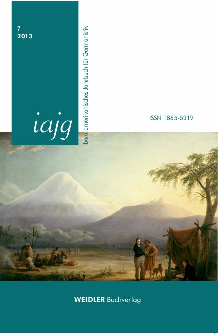 Ibero-amerikanisches Jahrbuch für Germanistik 2013
