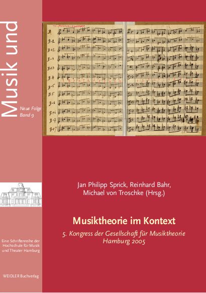 Musiktheorie im Kontext