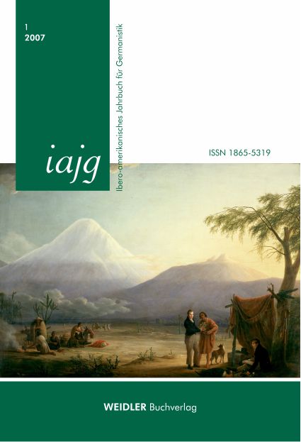 Ibero-amerikanisches Jahrbuch für Germanistik 2007